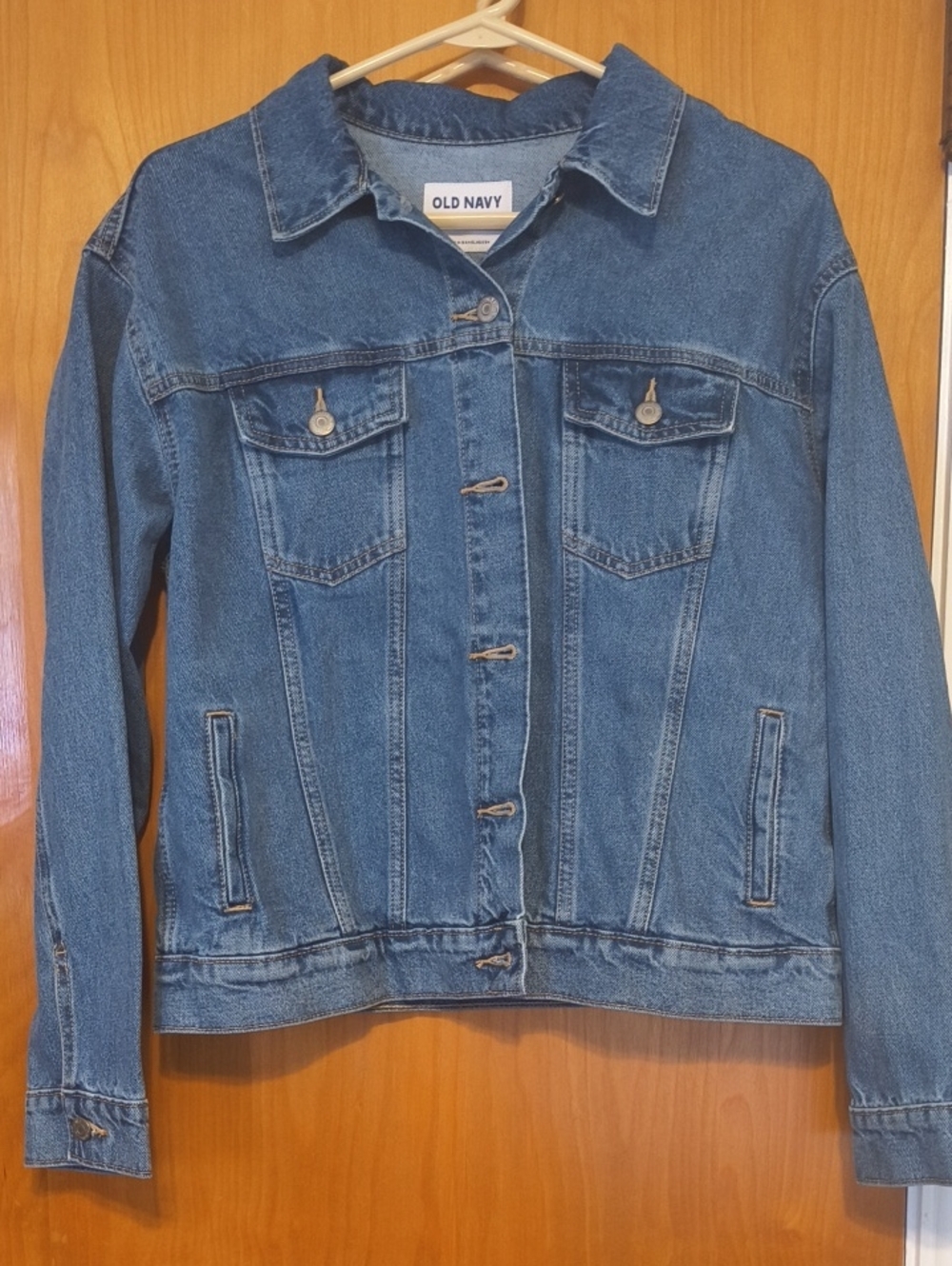 Old Navy Medium Blue Denim Jean Jacket